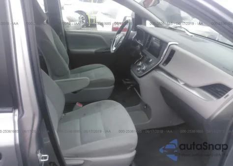 2015 Toyota Sienna L 7 Passenger из США, поврежденный, VIN 5TDZK3DC1FS587595